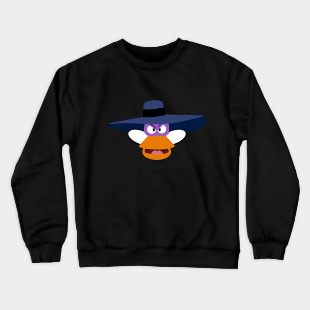 Darkwing Duck Crewneck Sweatshirt by shallahan